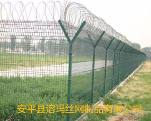 刺丝滚笼作用于机场护栏